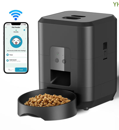 Automatic Pet Feeder Cat Dog Dry Food Dispenser Touch Screen Food Pet Dog Feeder Smart Feeder for Dog and Cat with Camera